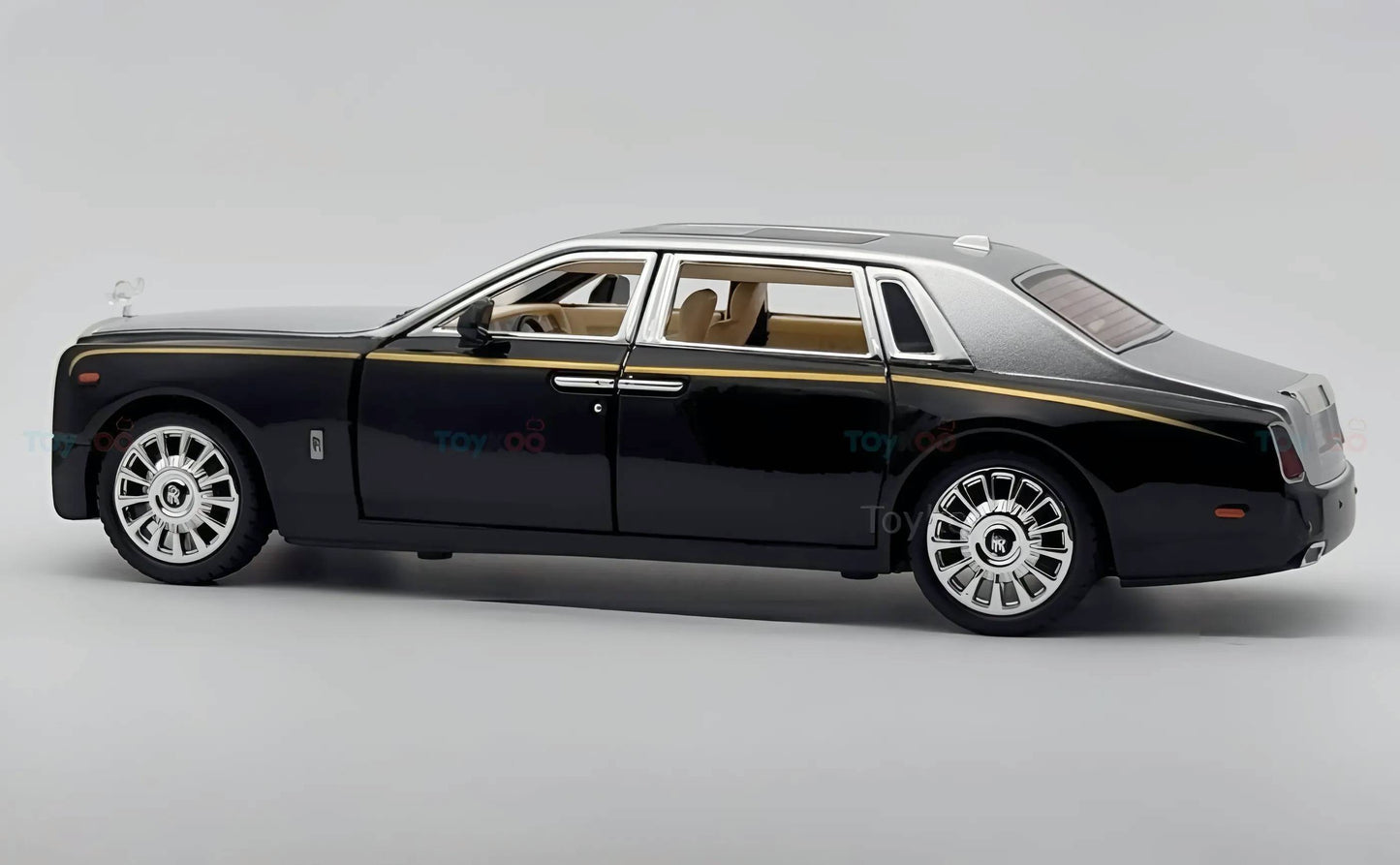 Rolls Royce Phantom VIII 1:18 diecast scale model miniature car - Big Size