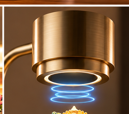 Floating Krishna LED Lamp – Divine & Elegant Home Décor