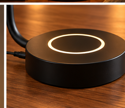 Floating Lord Shiva LED Lamp | Magnetic Levitation Decorative Table Lamp | Modern Spiritual Home & Pooja Décor | Unique Gift for Mahadev Devotees