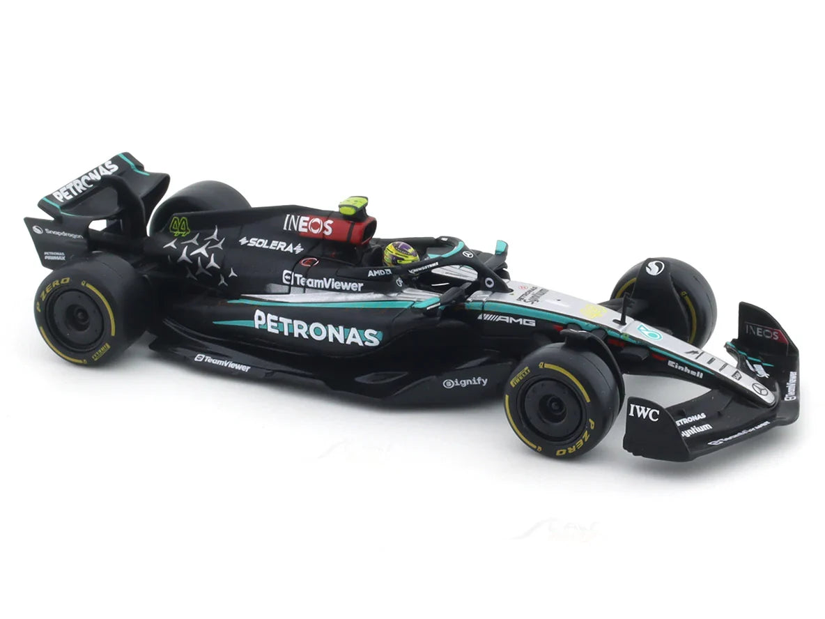 2024 Mercedes-AMG W15 No. 44 Lewis Hamilton 1:43 Bburago Formula 1 diecast scale model car