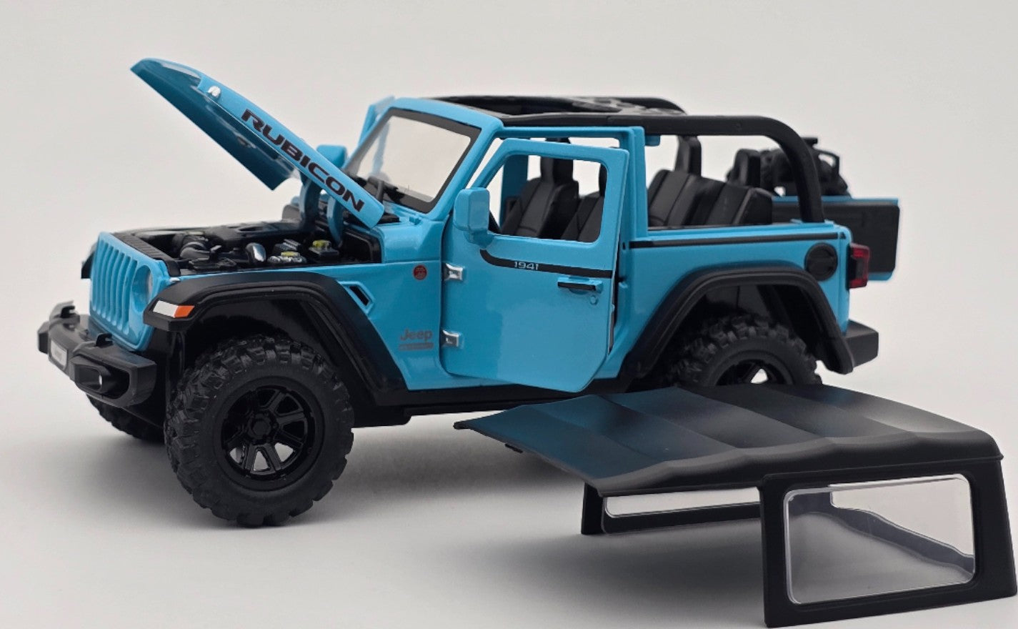 Jeep Wrangler Rubicon 1:24  diecast scale model car