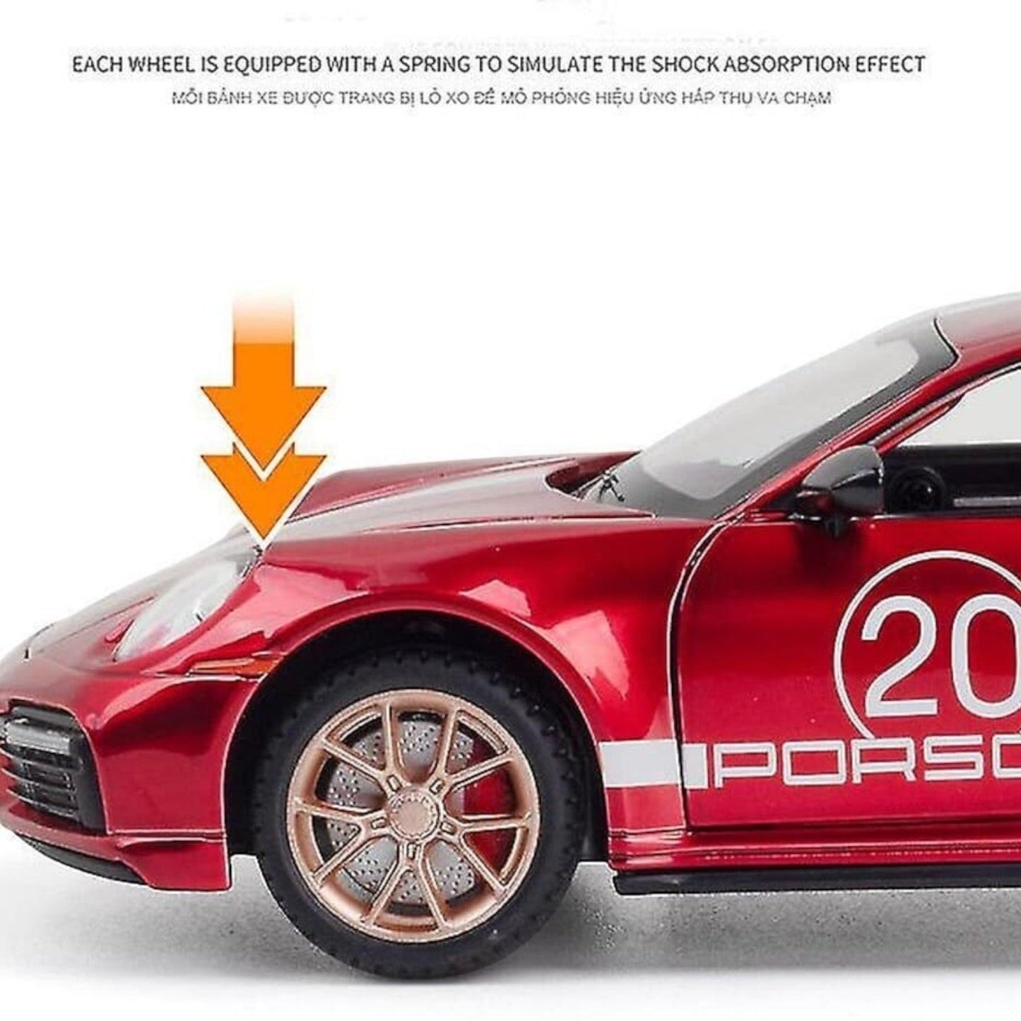 Porsche 911 1:24  diecast scale model car collectible
