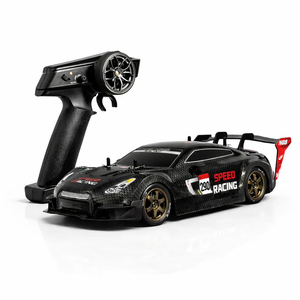 High-Speed Drift RC Car – 25 km/h, 4X4 (1:16)• Fiber Black edition