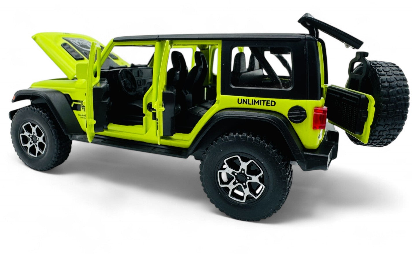 Jeep Wrangler 1:24  diecast scale model car collectible