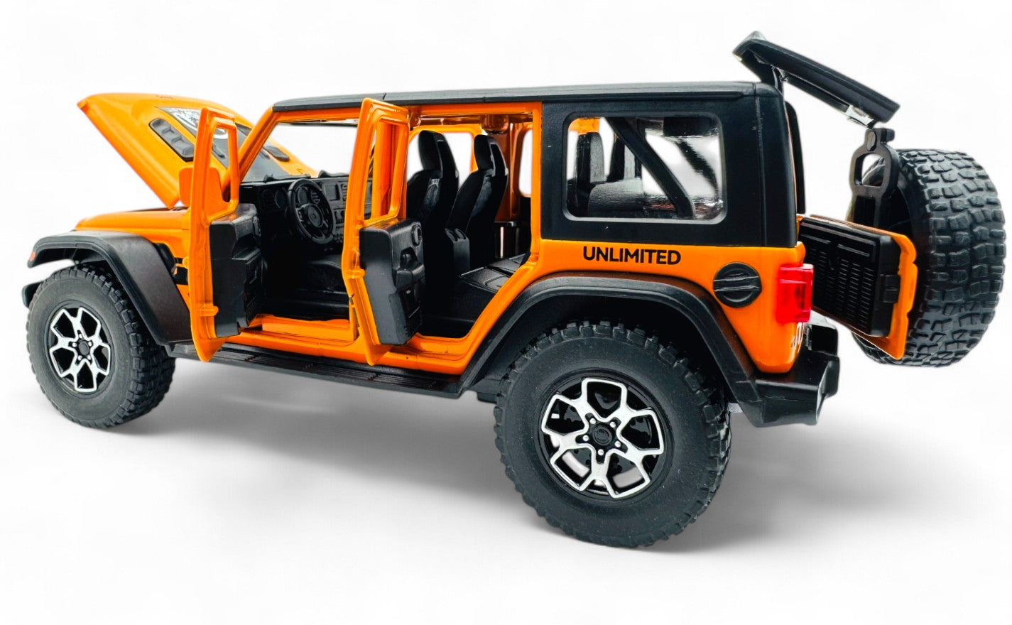 Jeep Wrangler 1:24  diecast scale model car collectible