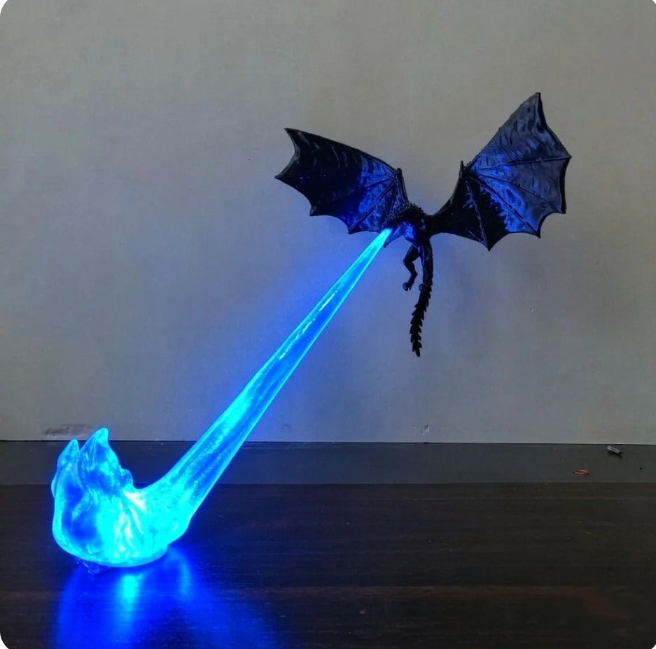 Dragon LED Flame Effect Night Light