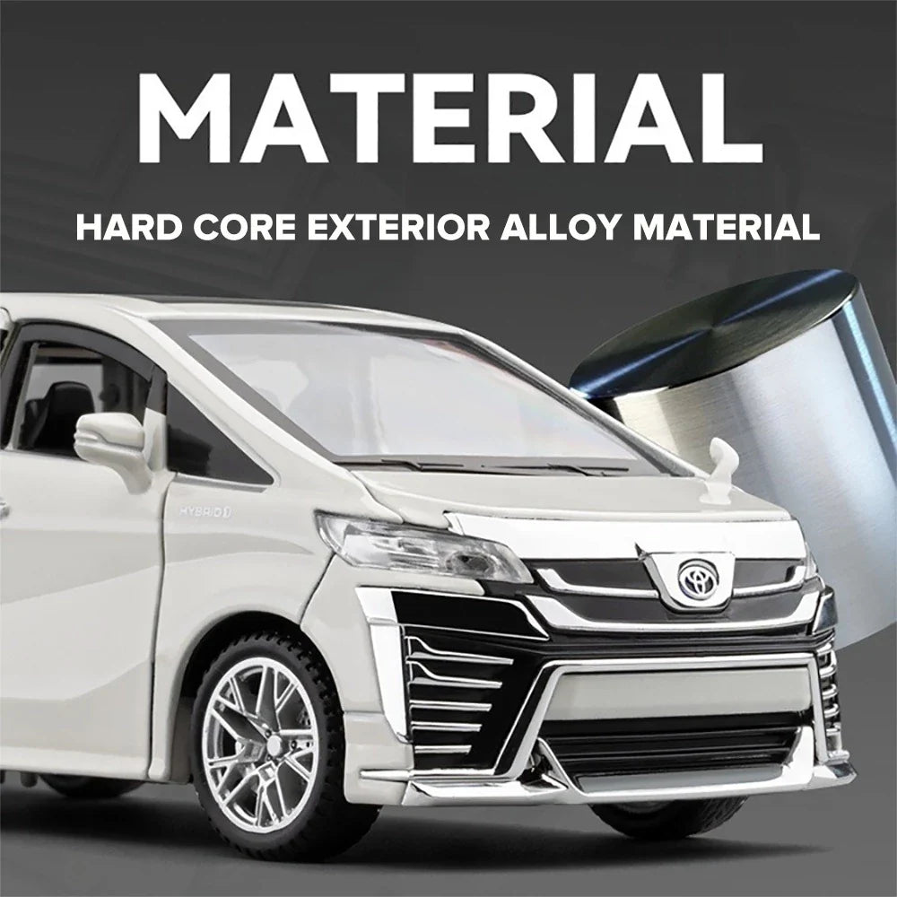 Toyota Vellfire 1:24  diecast Scale Model | Assorted Colors