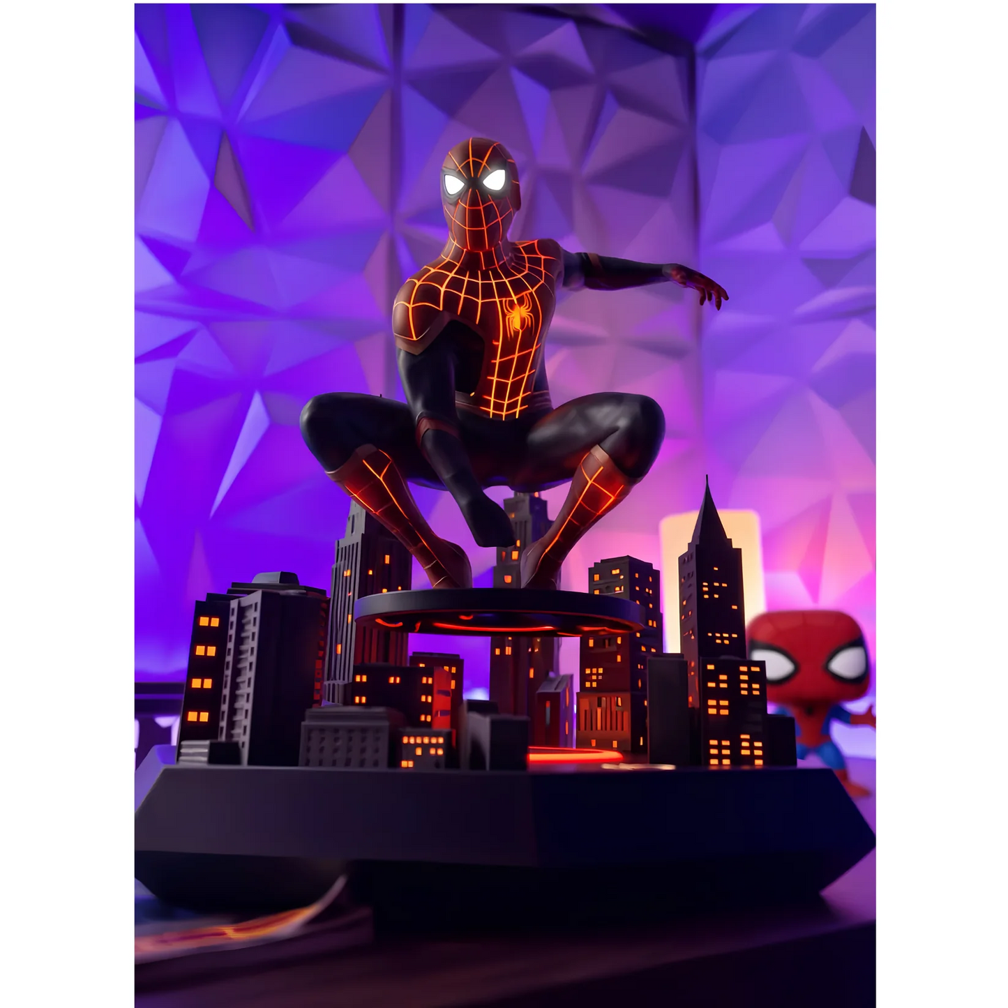 SpiderMan Levitation Lamp
