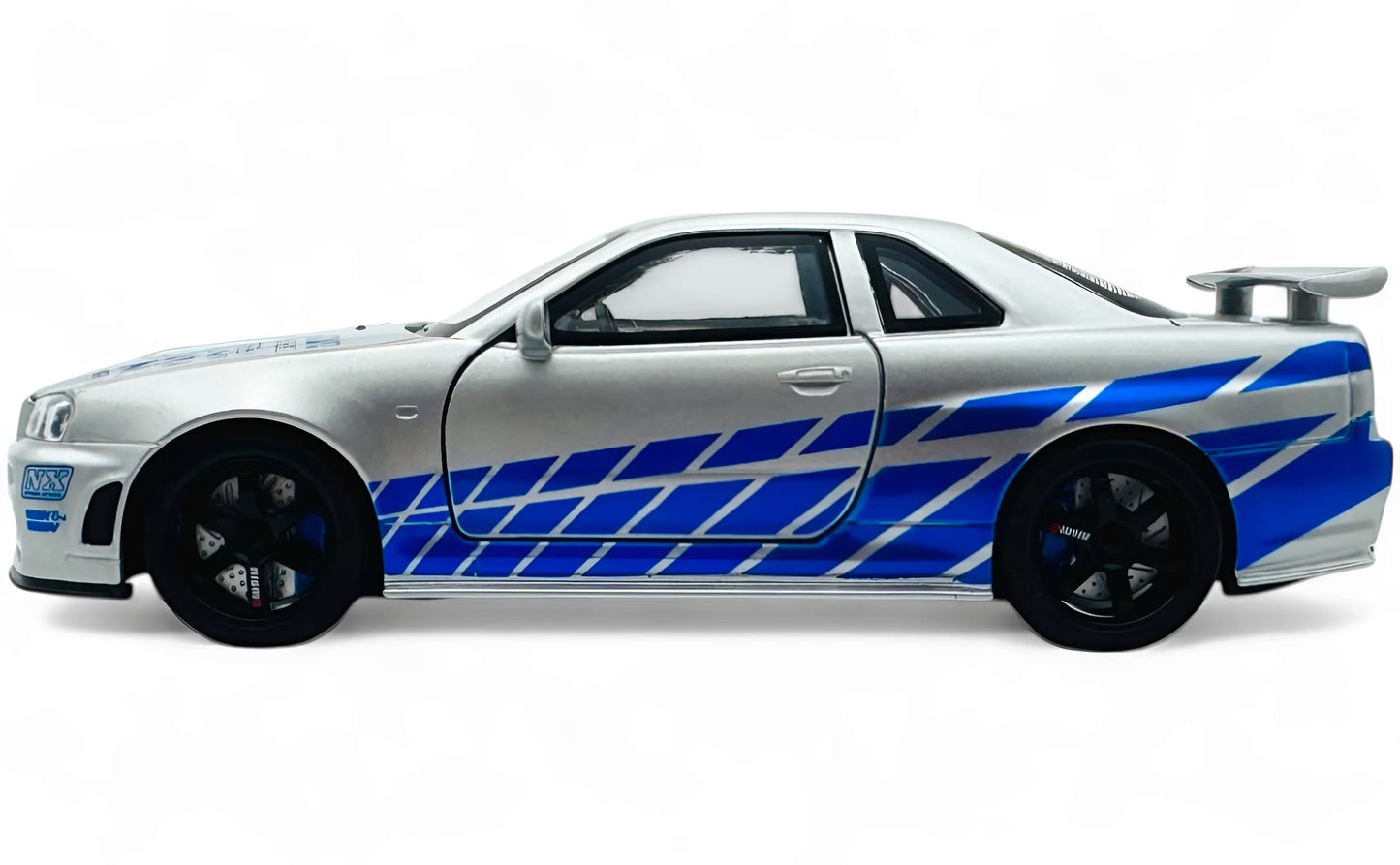 Nissan Skyline R34 GT-R 1:24 diecast scale model car collectible - Multicolor