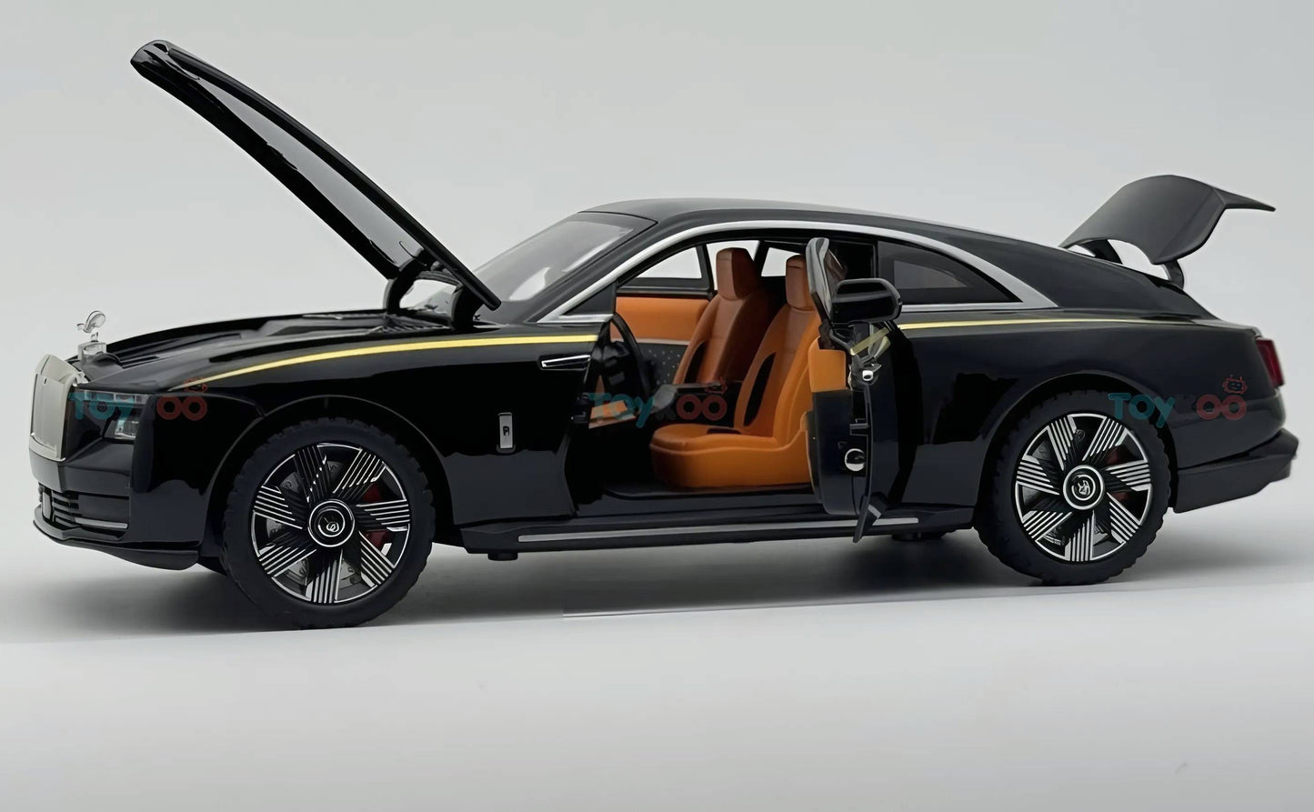 Rolls Royce Spectre 1:18 diecast scale model car collectible - Big Size