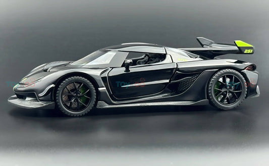 Koenigsegg Jesko 1:24 diecast scale model car collectible