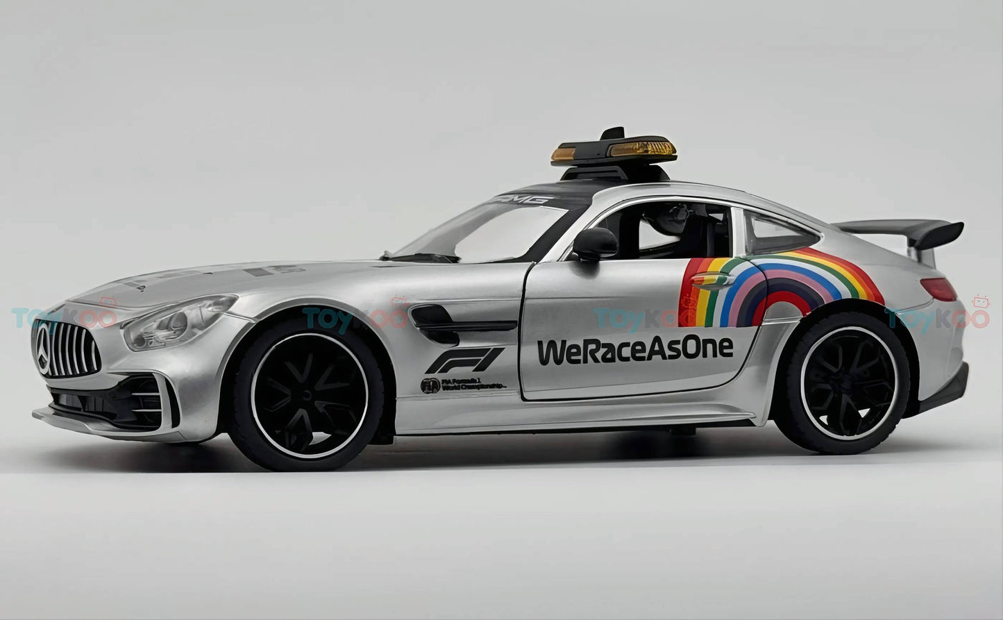 2020 Mercedes-Benz AMG GT-R Safety Car formula f1 1:18 diecast scale model - Big Size