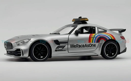2020 Mercedes-Benz AMG GT-R Safety Car formula f1 1:18 diecast scale model - Big Size