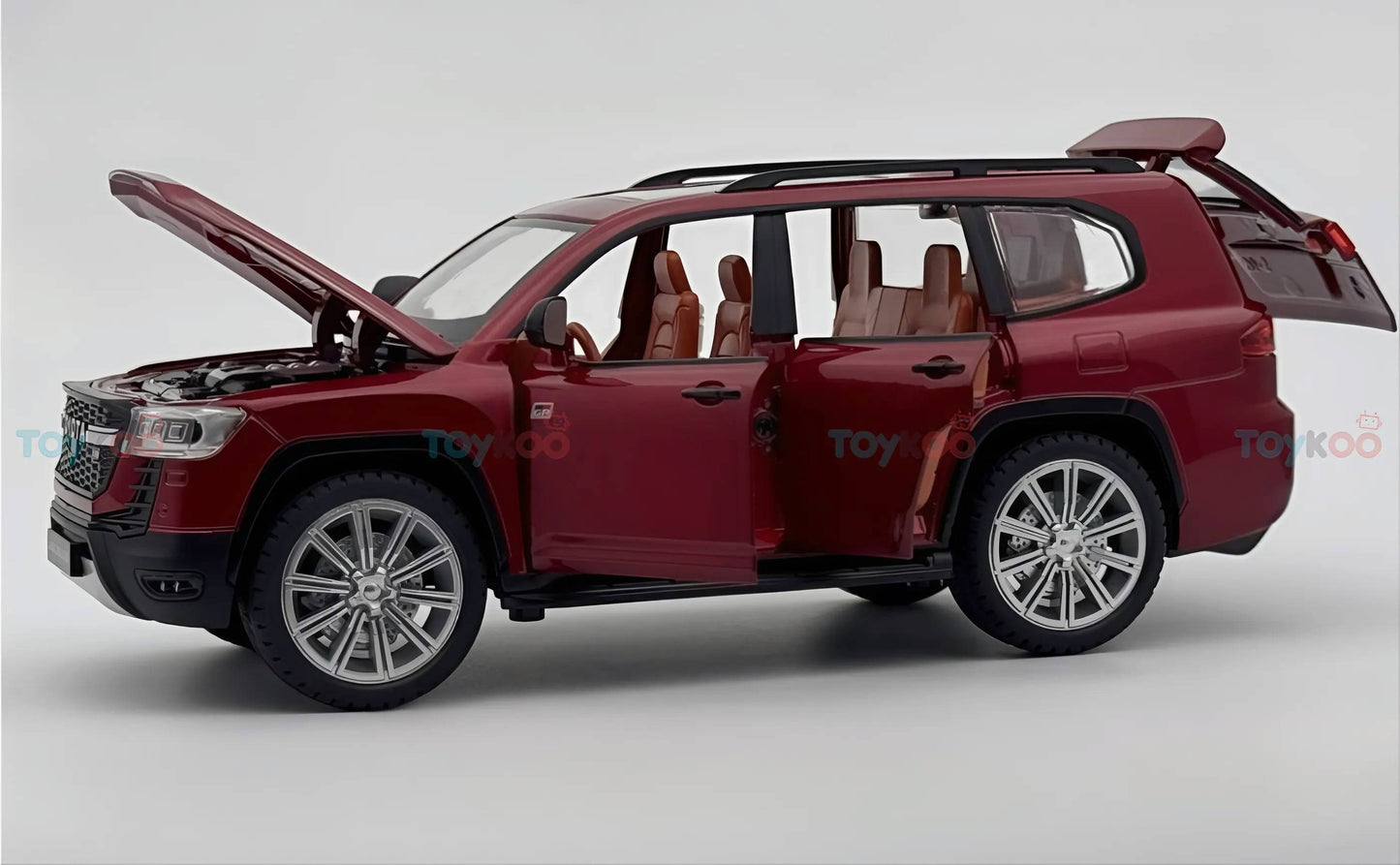 Toyota Land Cruiser LC300 GR Sport 1:18 diecast scale model collectible - Big Size | Assorted Colors