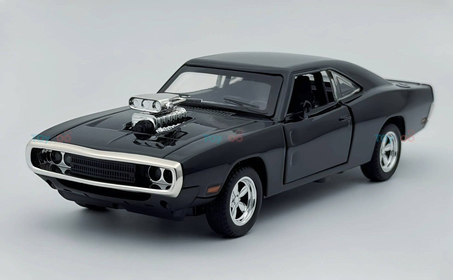 1970 Dodge Charger Fast & Furious 1:18 diecast Scale Model Car - Big Size